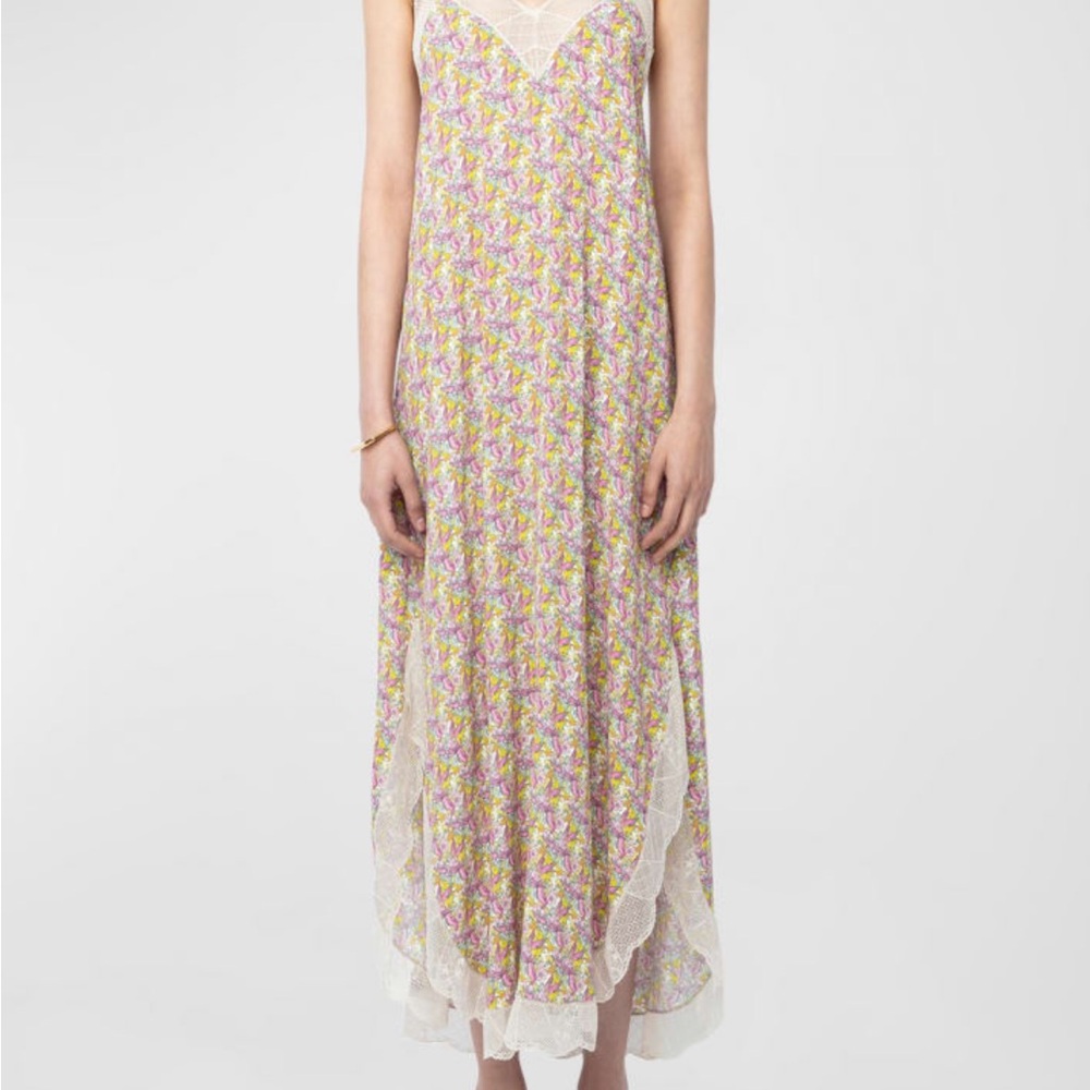 Zadig & Voltaire Multicolor Floral Maxi Dress